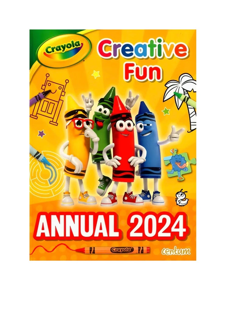 كرايولا كتاب الأنشطة السنوي للأطفال