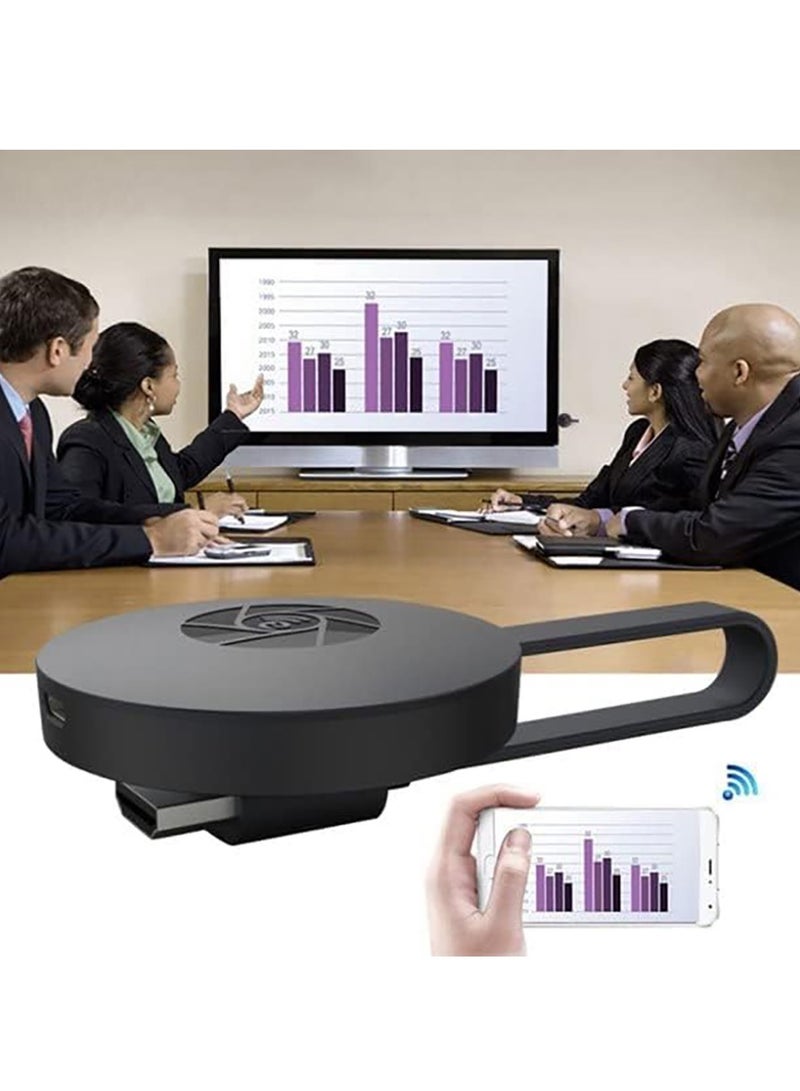 WiFi HDMI Display Dongle 5G/2.4G 4K Wireless WiFi Screen Mirroring Receiver for iPhone/iPad/iOS/Android/Windows/PC to HD TV/Monitor/Projector Display Adapter Support Miracast Airplay DLNA - Image 4