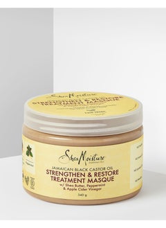 SheaMoister Shea Moisture Jamaican Castor Oil Treatment Mask for Damaged Hair 340g 