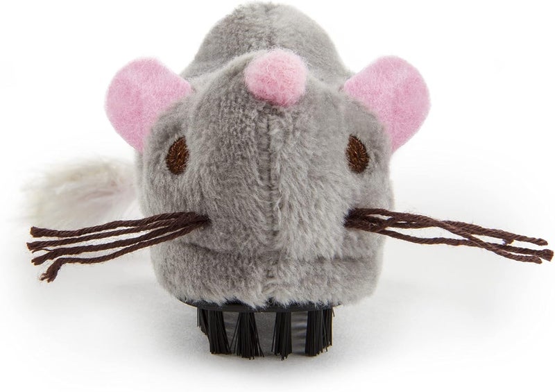 بيتلينكس لعبة القط Petlinks Roaming Runner Mouse، لعبة إلكترونية بحركة متحكم بها عبر البطارية؛ اللون رمادي، مقاس واحد - Image 1