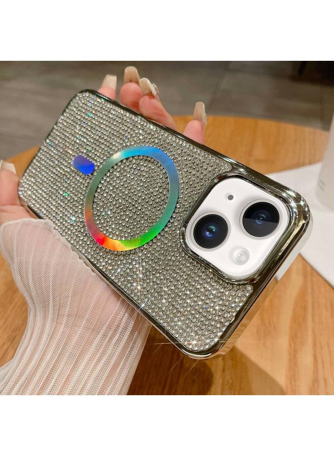 S-TOP Case For iPhone 13 Diamonds Plated Magsafe Phone Case - Image 1