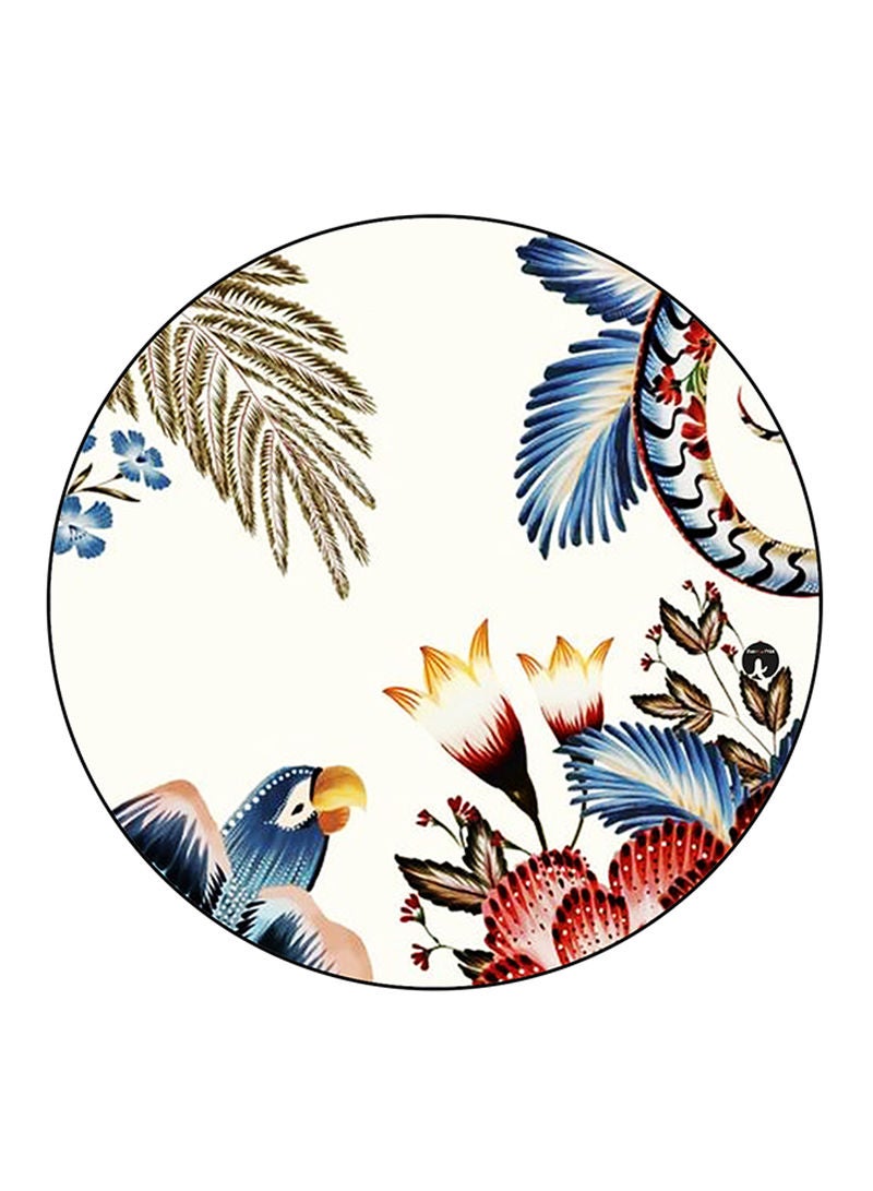 Bird Printed Mouse Pad  Multicolour