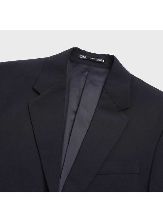 Zara men's Business Commute Structured Casual Shoulder-padded Blazer - Image 4