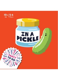 Gamewright Gamewright - Party to Go - in a Pickle - Card Game - Age 10+, 2-6 Players  - Image 4