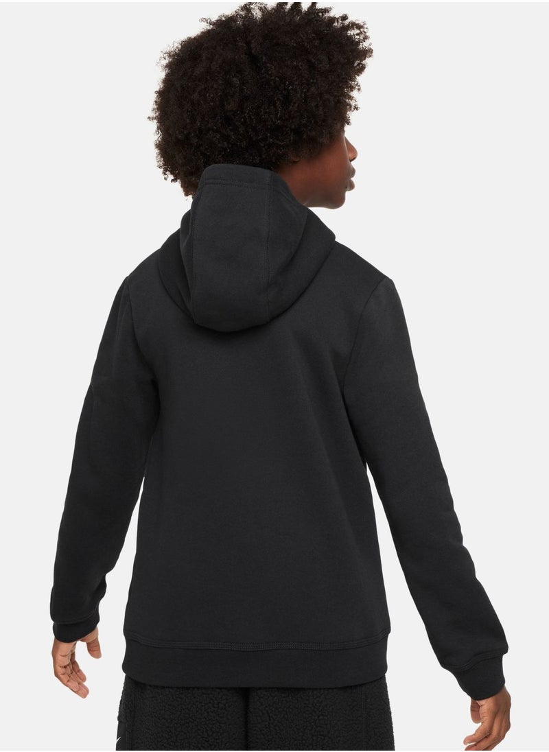 Nike - Youth Nsw Air Fleece Hoodie - Image 1
