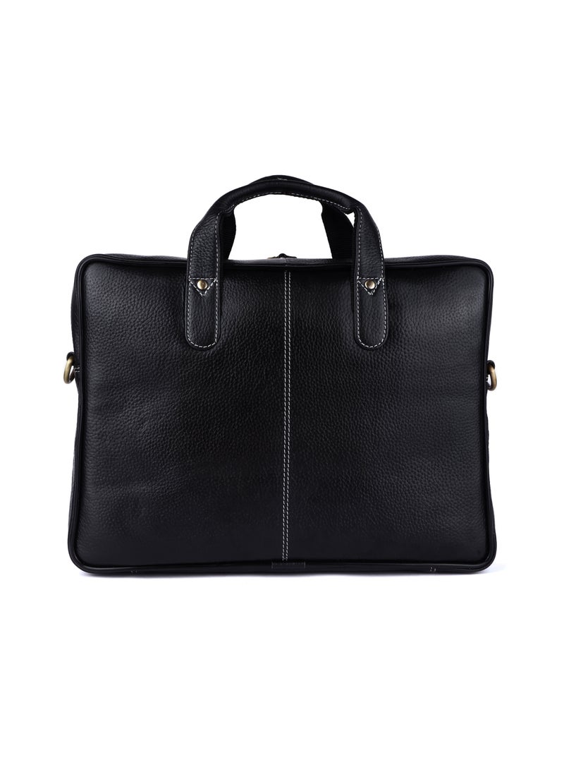 Genuine Leather Office And Travel Document Laptop bag Style 508