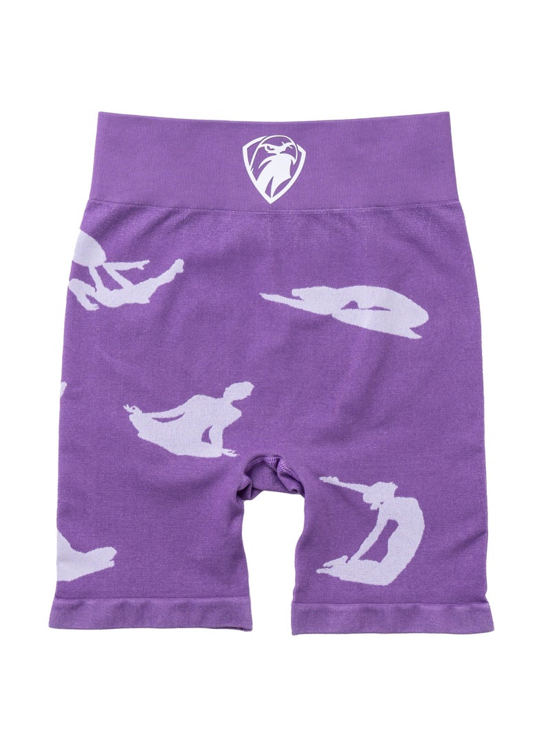 جوجيستو الإمارات UAEJJ شورت نسائي | شورت رياضي نسائي | ملابس رياضية - Image 3