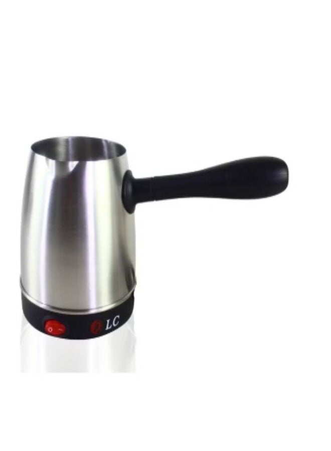 دي إل سي  ماكينة صنع القهوة التركية للسفر بقدرة 120 وات DLC-HT3340 أسود/ فضي - Image 2