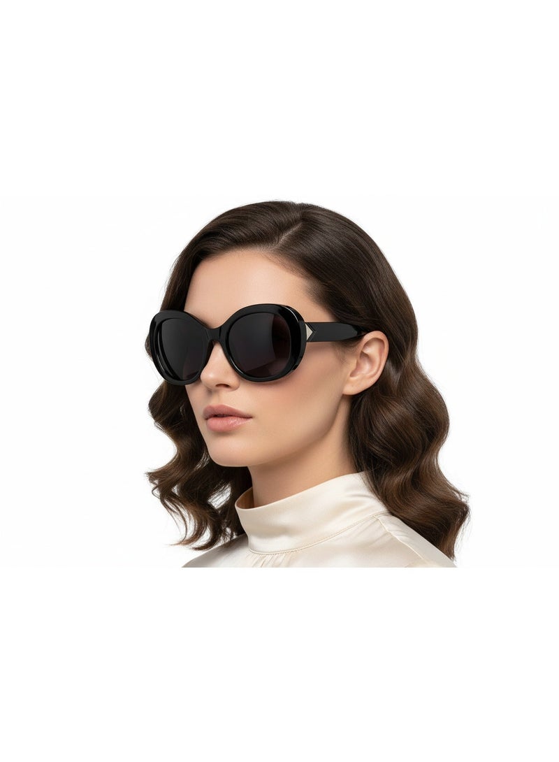 Mario Rossi  Round  women  Sunglasses  100% UV protection   Italy - Image 1