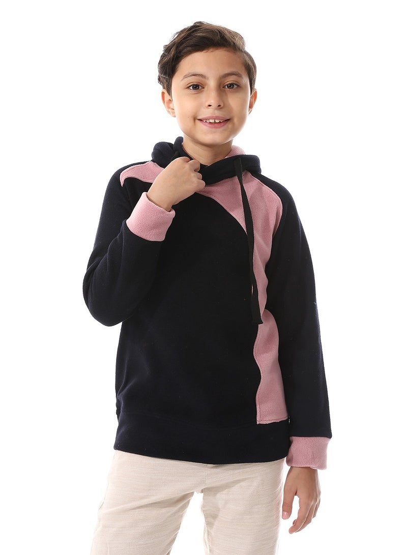 Caesar Boys' zip-up hoodie with hood - Image 1