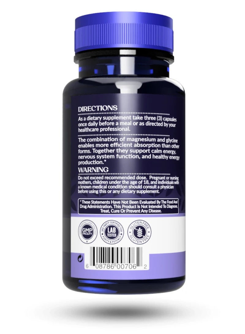 Magnesium Glycinate High Strength 1500mg High Absorption Easy