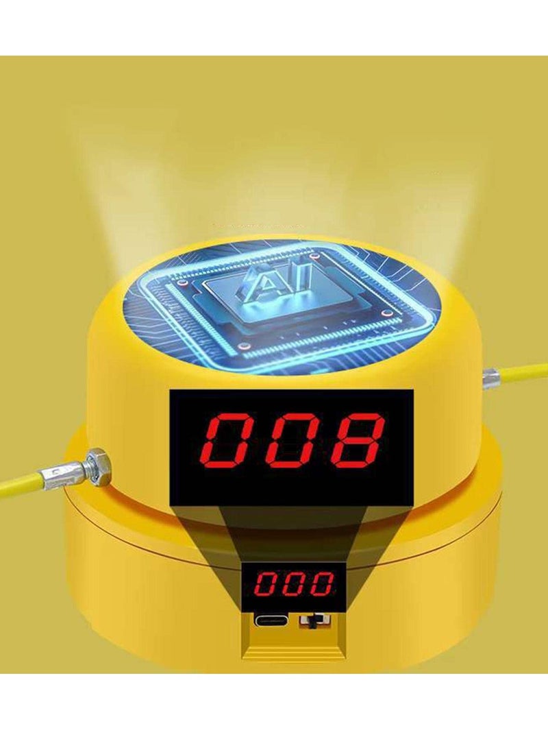 Excefore حبل القفز الإلكتروني للياقة البدنية، آلة القفز بالحبل متعددة اللاعبين، لعبة القفز بالحبل المحمولة الآلية، الاستمتاع بممارسة التمارين الرياضية بحبل قفز ذكي مزود بعداد للقفز - Image 5