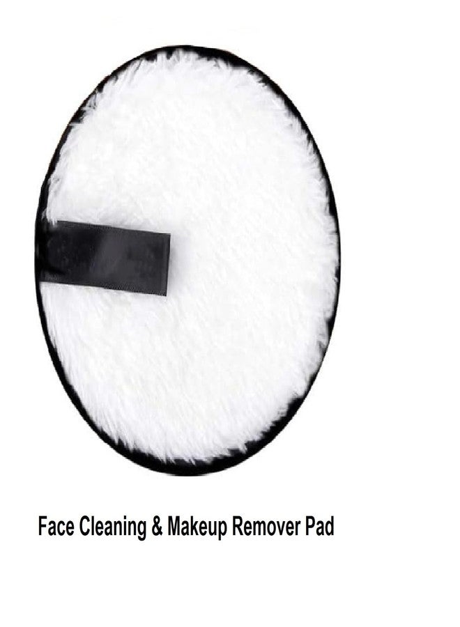 Onward Plastic Facial Brush with MakeupRemover Pad & Headband Set - Reusable Cleansing Brush, Soft Makeup RemovalPad, Spa Headband for Daily Skincare, Face Cleansing & Beauty Routine (Plastic Brush,Makeup Remover Pad,Headband) - Image 3