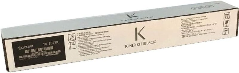 KYOCERA خرطوشة حبر سوداء كيوسيرا 1T02RM0US0 طراز TK8527K للاستخدام مع طابعات كوبا ستار CS3552ci و CS4052ci و TASKalfa 3552ci و 4052ci متعددة الوظائف الملونة - Image 1