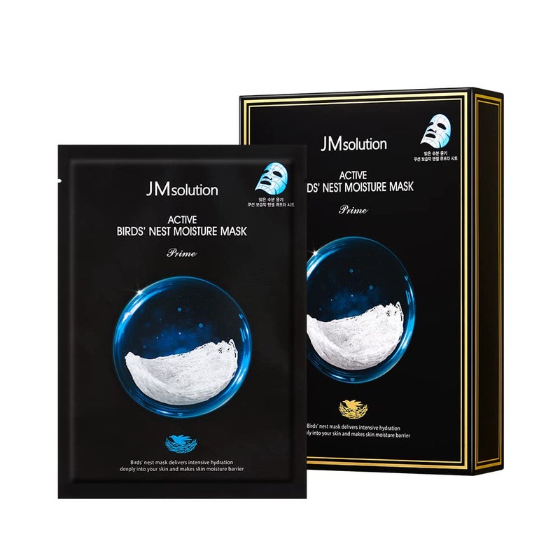 JMSolution Bird Nest Mask  Korean Skincare Facial Mask10 sheets for all skin types  Moisture Bird NestKorean Skin care