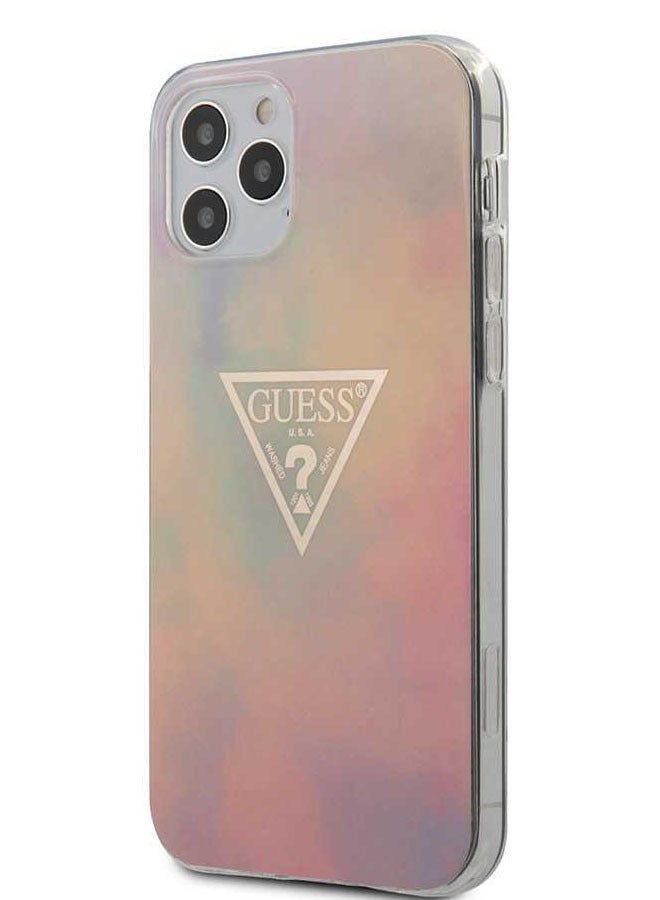 GUESS iPhone 12 / 12 Pro Hard Case PU/TPU Tie and Dye Back Cover 6.1inch - Image 1