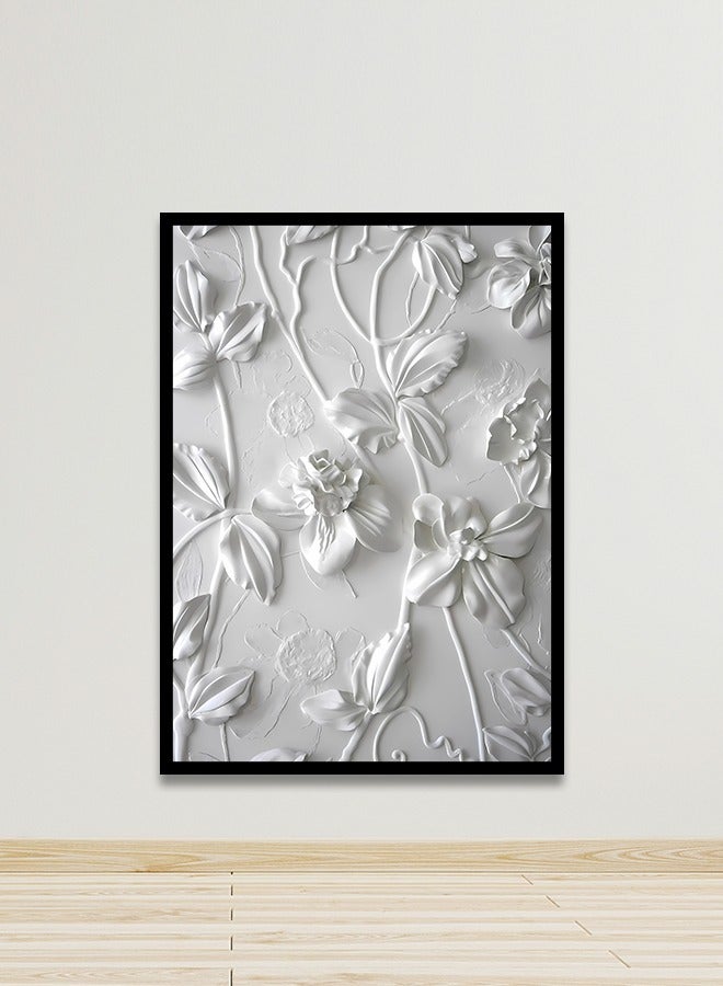 4gdran Canvas Wall Art For Wall Decoration Abstract Design With A Hollow Frame Size 120x80cm One Piece  - Image 2