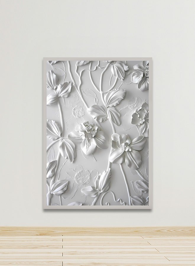 4gdran Canvas Wall Art For Wall Decoration Abstract Design With A Hollow Frame Size 120x80cm One Piece  - Image 3