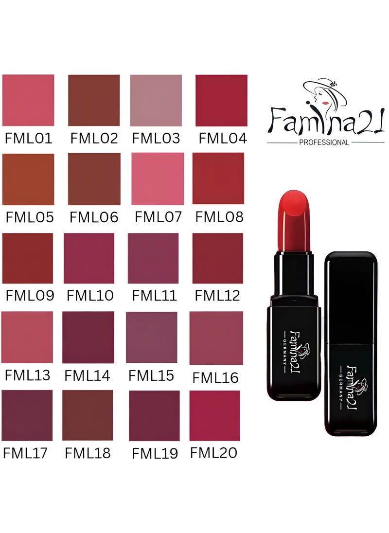 FAMINA21 - Smart Fusion Lipstick by Famina21 - Radiant-Finish Lipsticks (20 Shades) 18 - Image 1