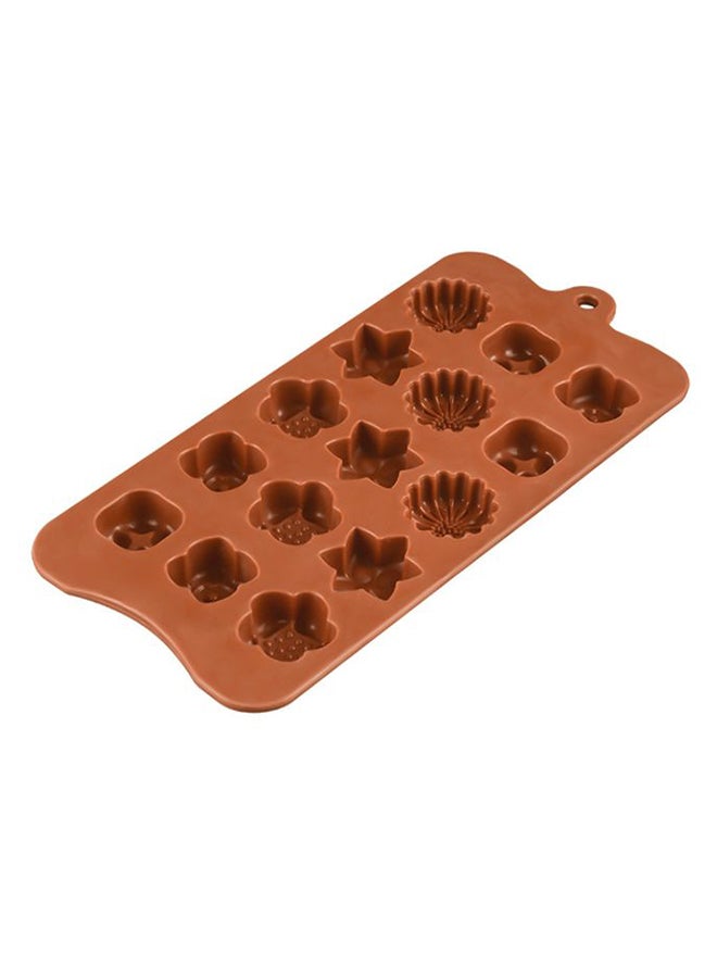 Sharpdo Silicone Baking Chocolate Mold Brown