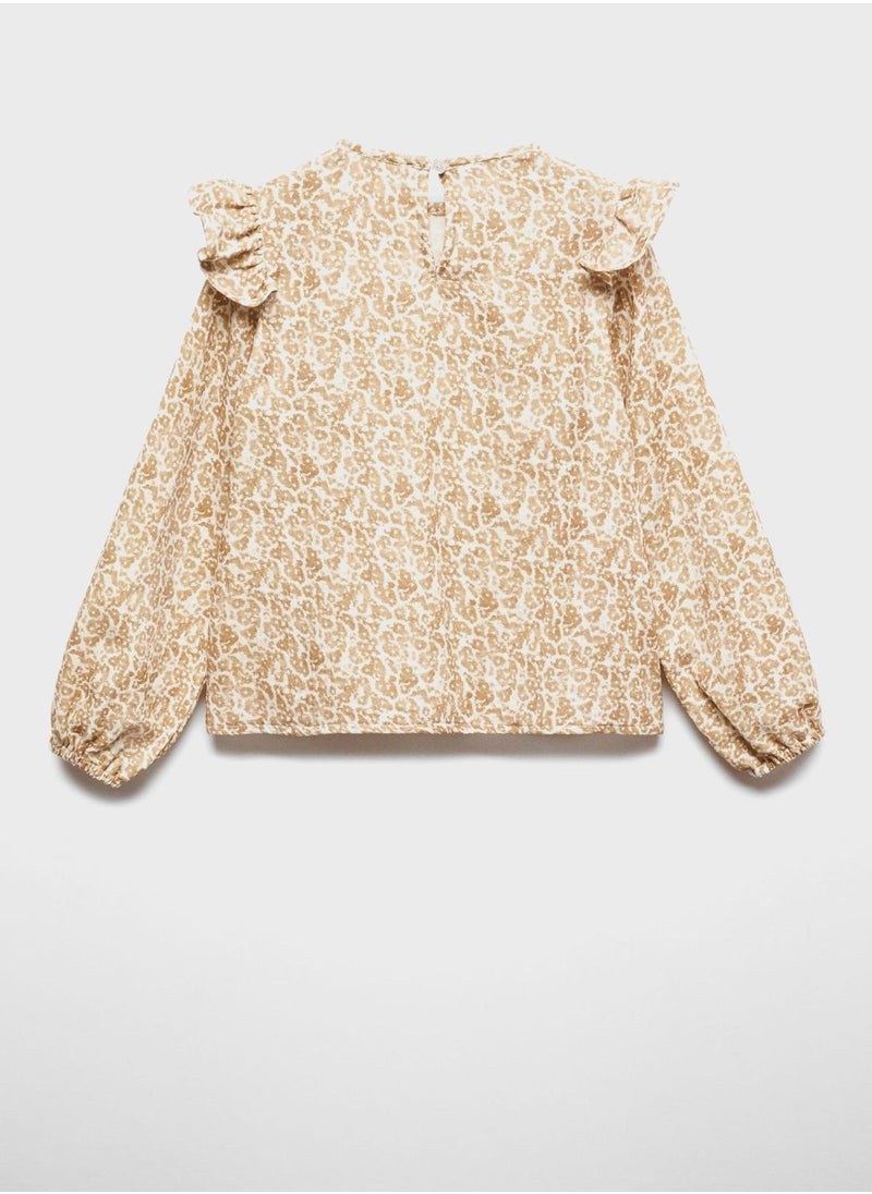 MANGO - Kids Printed Top - Image 1