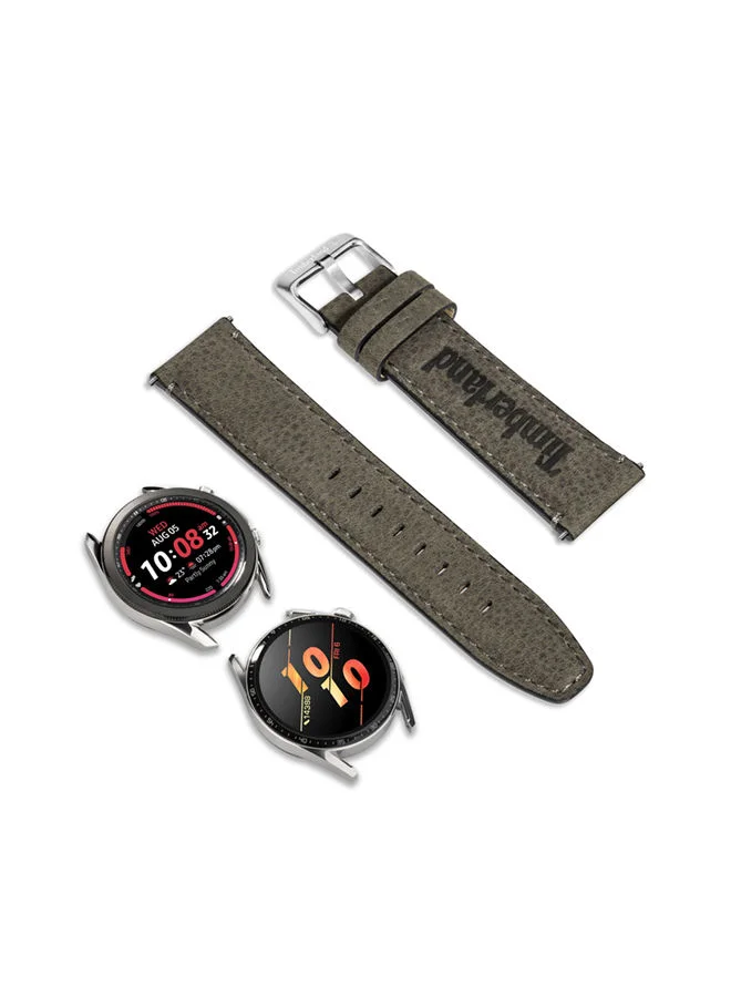 Timberland Timberland Barnesbrook Unisex Universal Black Leather Watch Strap20 mm  TDOUL0000709
