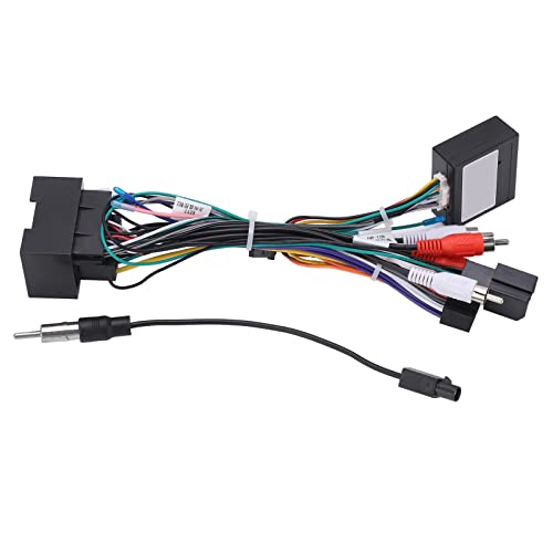 Keenso Car Stereo Wiring Harness with CAN Bus Interface 16Pin Plug and Play Adapter Aftermarket Radio Installation - Image 1