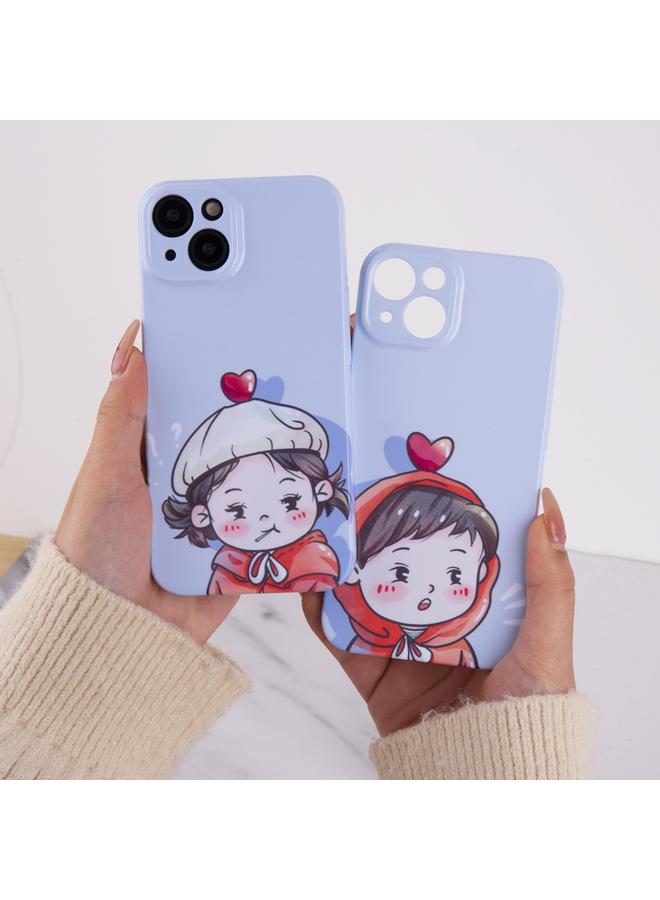 اس-توب جراب هاتف iPhone 14 Pro Max بتصميم Sweethearts من مادة البولي كربونات، جراب هاتف واقٍ من البولي كربونات - Image 3