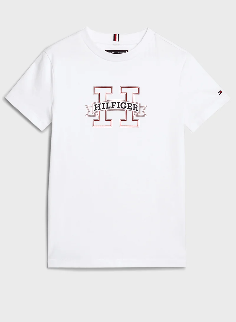 TOMMY HILFIGER H PRINT REGULAR TEE SS