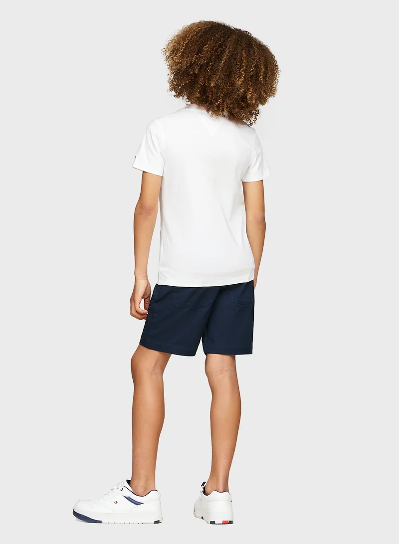 TOMMY HILFIGER H PRINT REGULAR TEE SS