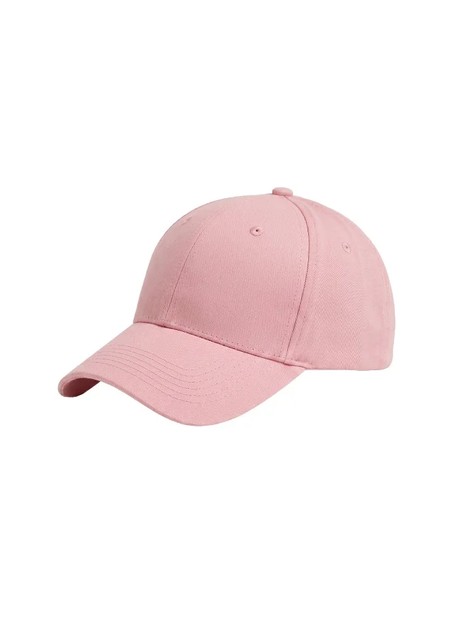 Mobcos Mobcos 100% Cotton Adjustable Baseball Cap Pink Unisex Dad Hat for Running, Sports & Outdoor Activities