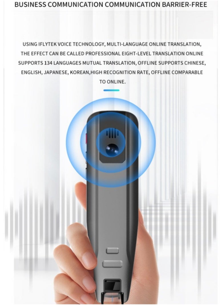 Gasin - AI International Language Translator Pen And Electronic Dictionary, Real-time Voice Translation Into 138 Languages Including Arabic, Supports Offline Translation, Equipped With Scanning Function - Image 1