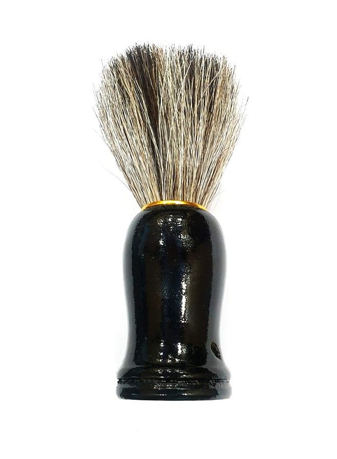 Foreign Holics Natural Bristle Shaving Brush For Men Salon And Home Use 1Pc - Image 2