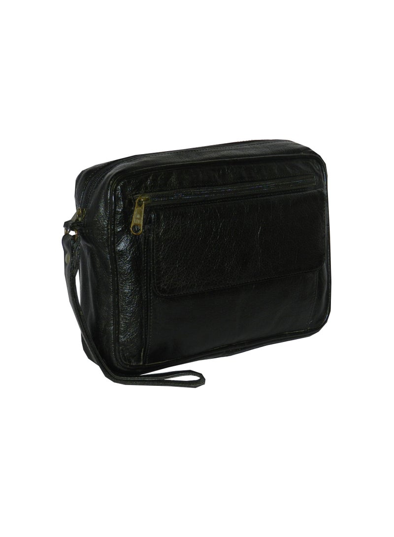 LAVERI LEATHER Laveri Genuine Leather Designer Hand Pouch For Travel  - Image 1