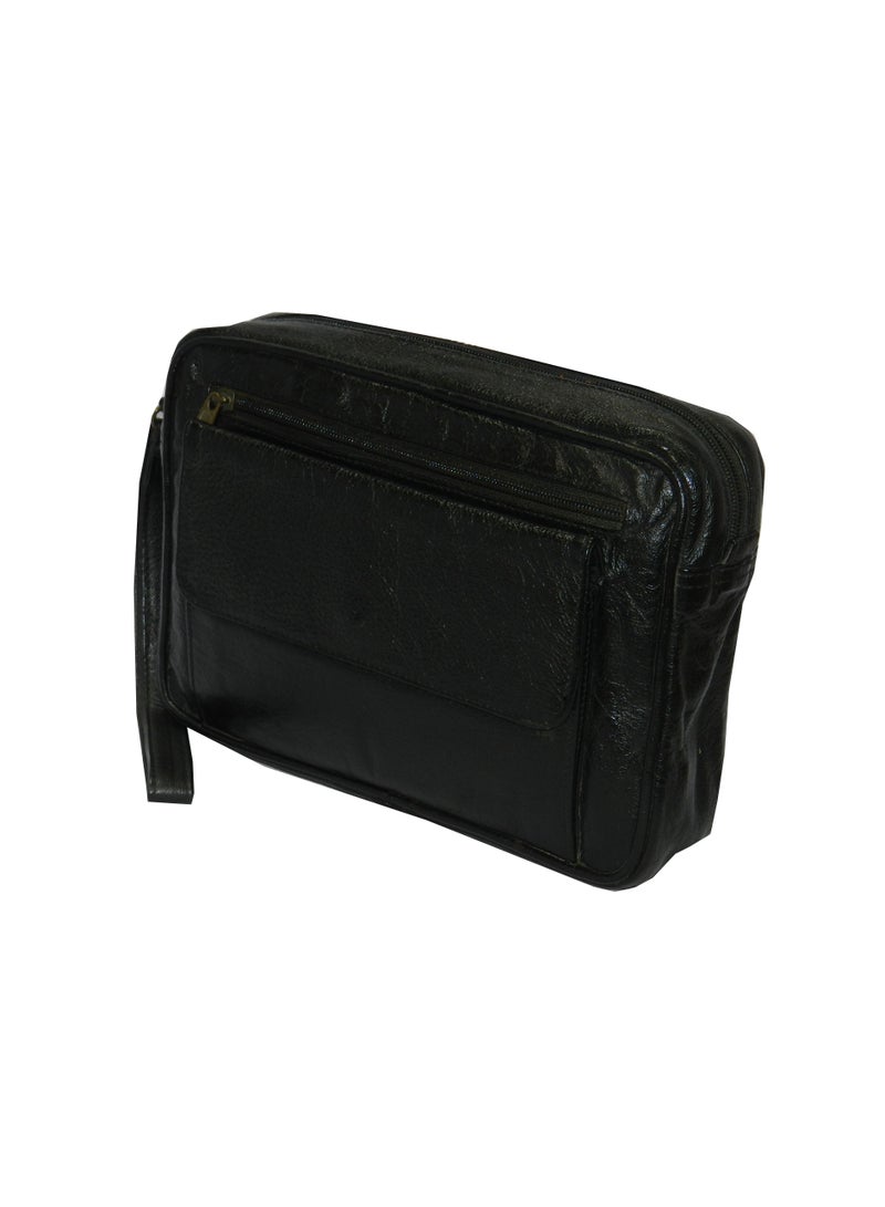 LAVERI LEATHER Laveri Genuine Leather Designer Hand Pouch For Travel  - Image 4