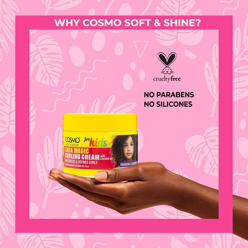 COSMO Kids Curling Cream Moisturizes & Defines Curls 325G - Image 4