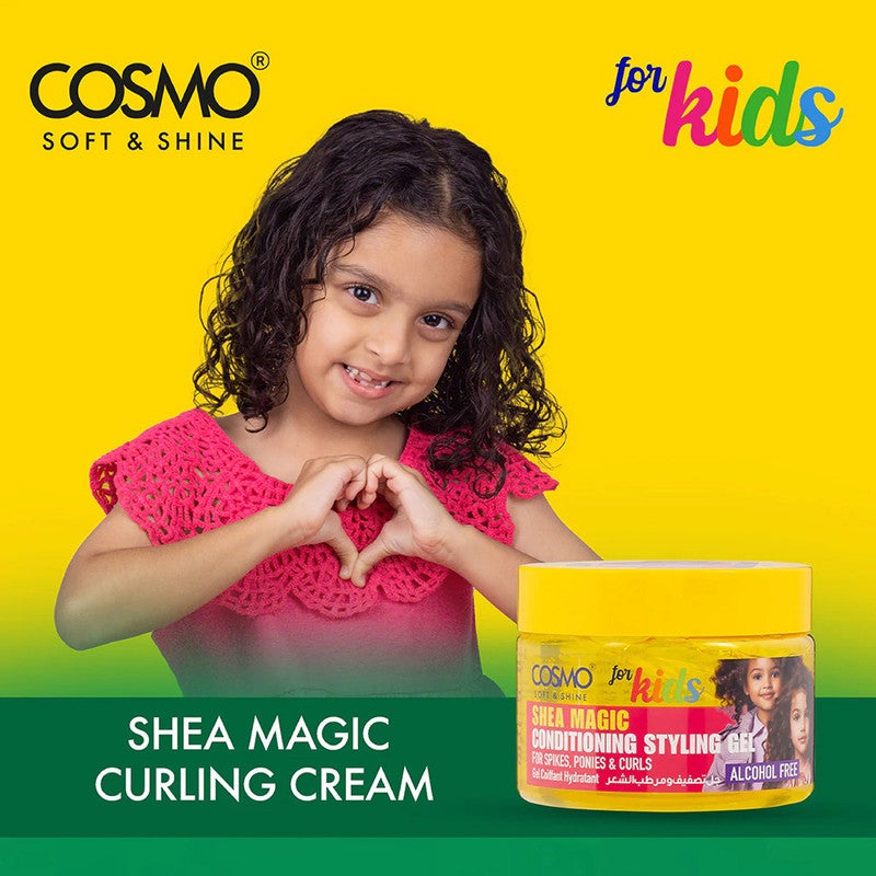 COSMO Kids Curling Cream Moisturizes & Defines Curls 325G - Image 3