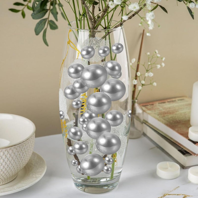 ZEBMOON 100 Pcs Floating Pearls 14/20/46MM yinhui - Image 5