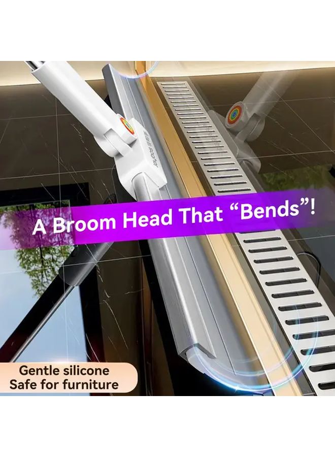 Joybos 3 في 1 ممسحة أرضية مع كاشطة للحيوانات الأليفة والشعر الطويل 39 37 بوصة منظف متعدد الأسطح - Image 5