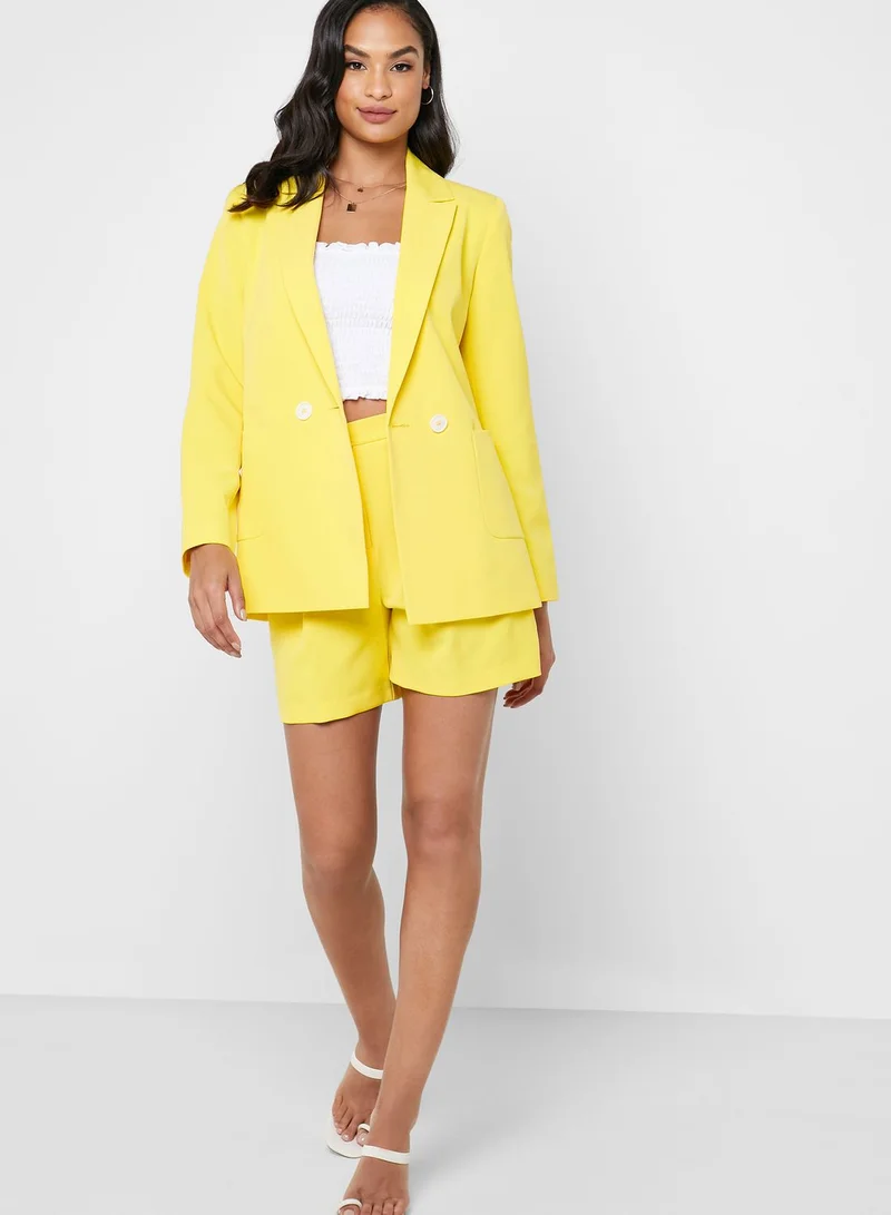 Miss Selfridge Double Breasted Oversized Blazer