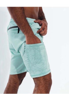 SIGMA FIT Sigma Fit BROCK GREEN MAVERIK SHORT - XL ,Color: Green  - Image 2
