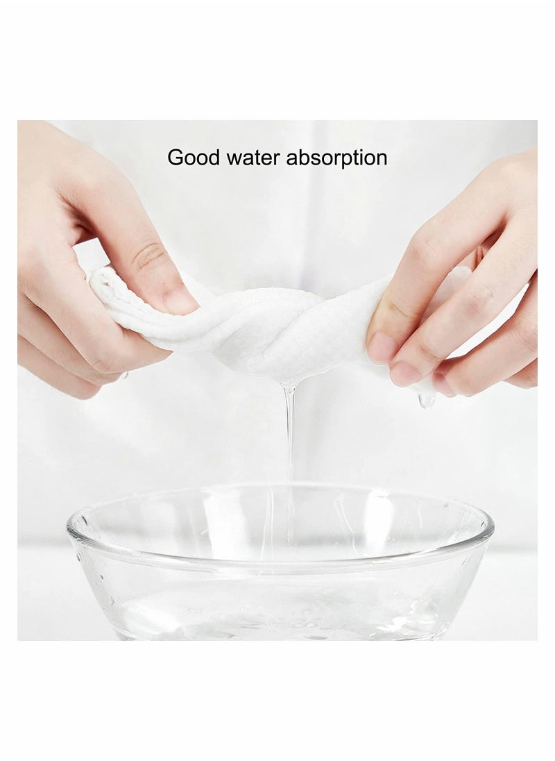 Excefore - Disposable Compressed Towel Tablets 44 Pack Compressed Washcloths, Camping Towels, Large Towels 15.7in Long and Thick, Soft and Reusable, Suitable for Baby Travel Camping Guests - Image 1