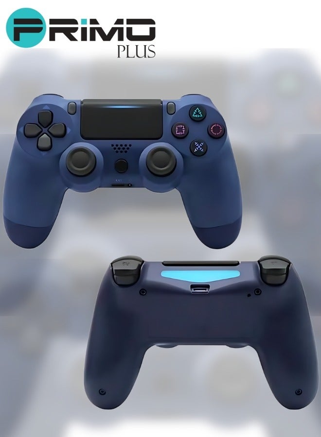 بريمو بلس وحدة تحكم لاسلكية , ذراع تحكم لاسلكي لجهاز الألعاب بلايستيشن p4 داكن - Image 2