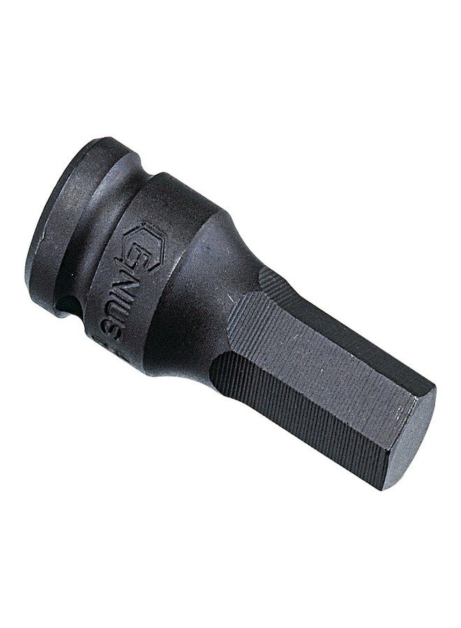 Genius Tools 347605 3/8" Dr. 5mm Hex Impact Bit Socket - Image 1