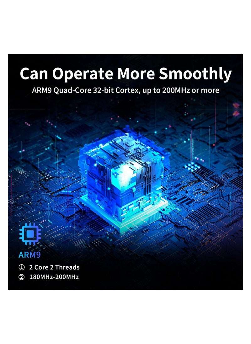 SYOSI - Q90 Portable Game Console, Open Source Linux System, Vibration Motor, 3000+ Games, Compatible with Various Simulators, Hd Picture Quality, Sustainable Use for 6 Hours, for Travel and Camping(64G) - Image 1