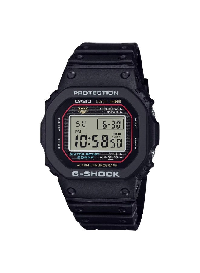 CASIO Re-creation the Original Design of the First G-SHOCK Casio G-Shock DW-5000R-1A - Image 1