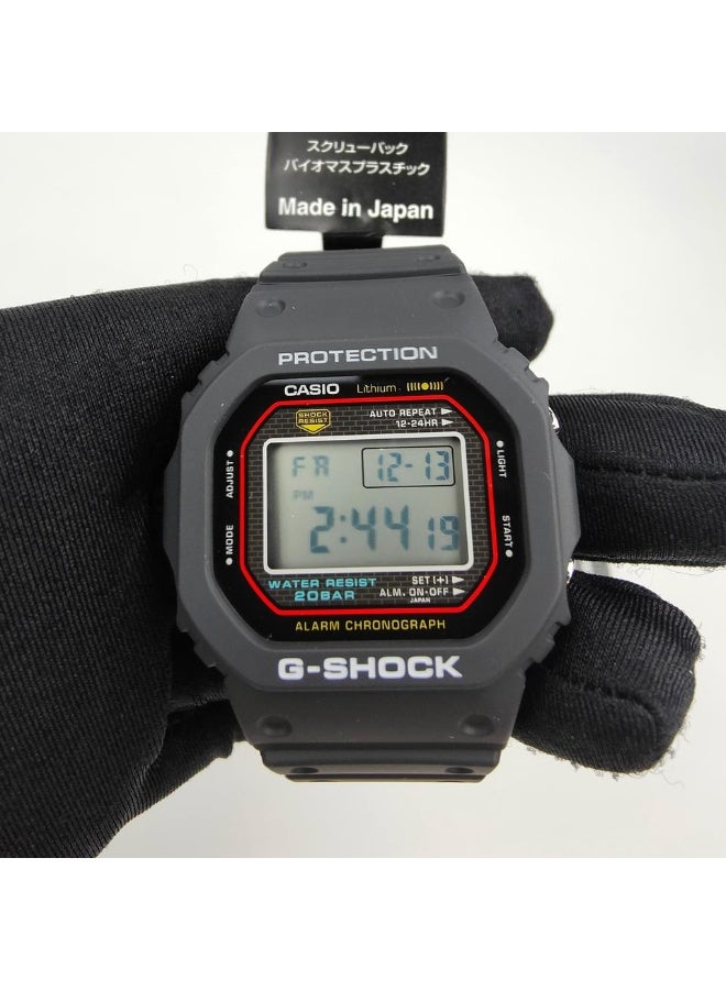 CASIO Re-creation the Original Design of the First G-SHOCK Casio G-Shock DW-5000R-1A - Image 4