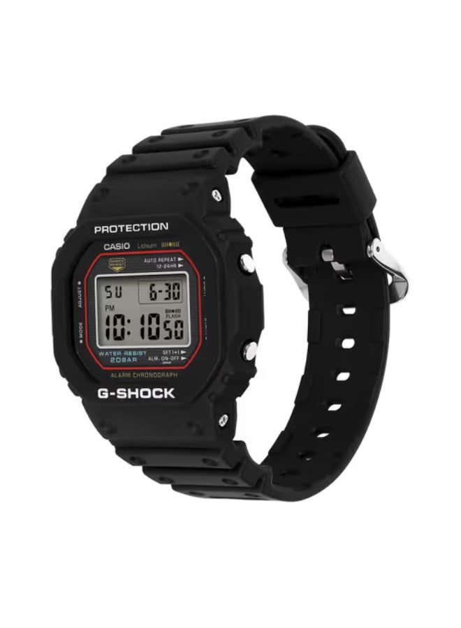 CASIO Re-creation the Original Design of the First G-SHOCK Casio G-Shock DW-5000R-1A - Image 5