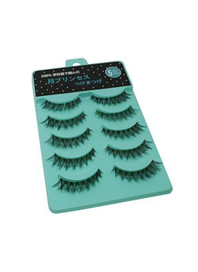 Bodermincer Scala 5 Pairs /Set 3D False Eyelashes Messy Cross Thick Natural Fake Eye Lashes Professional Makeup Tips Short False Eye Lashes (L12)  - Image 4