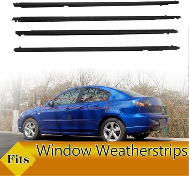 Vuzmode Window Door Seals for Mazda 3 BK (2004-2009) - Image 4